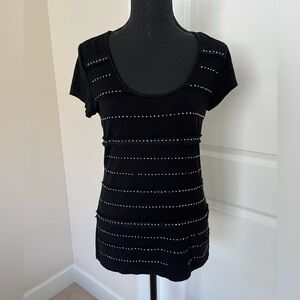 White House Black Market Studded Tee